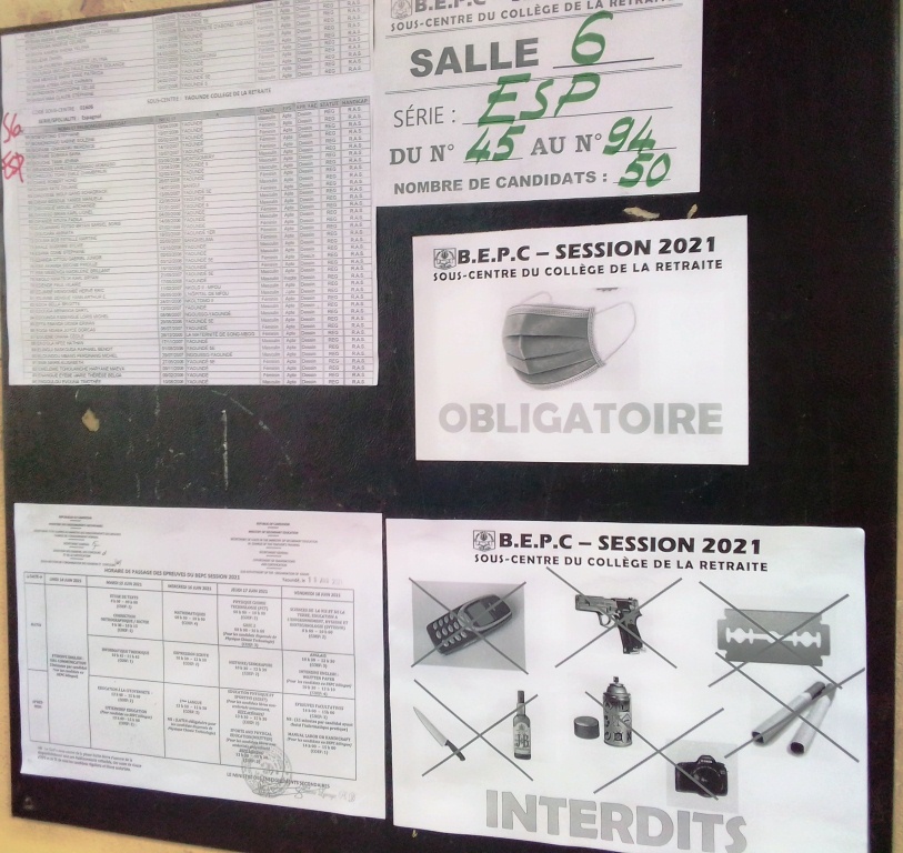 3 Exams Instructions made known to all candidates