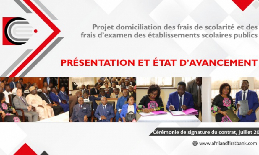 Partenariat MINESEC &ndash; AFRILAND FIRST BANK (en)